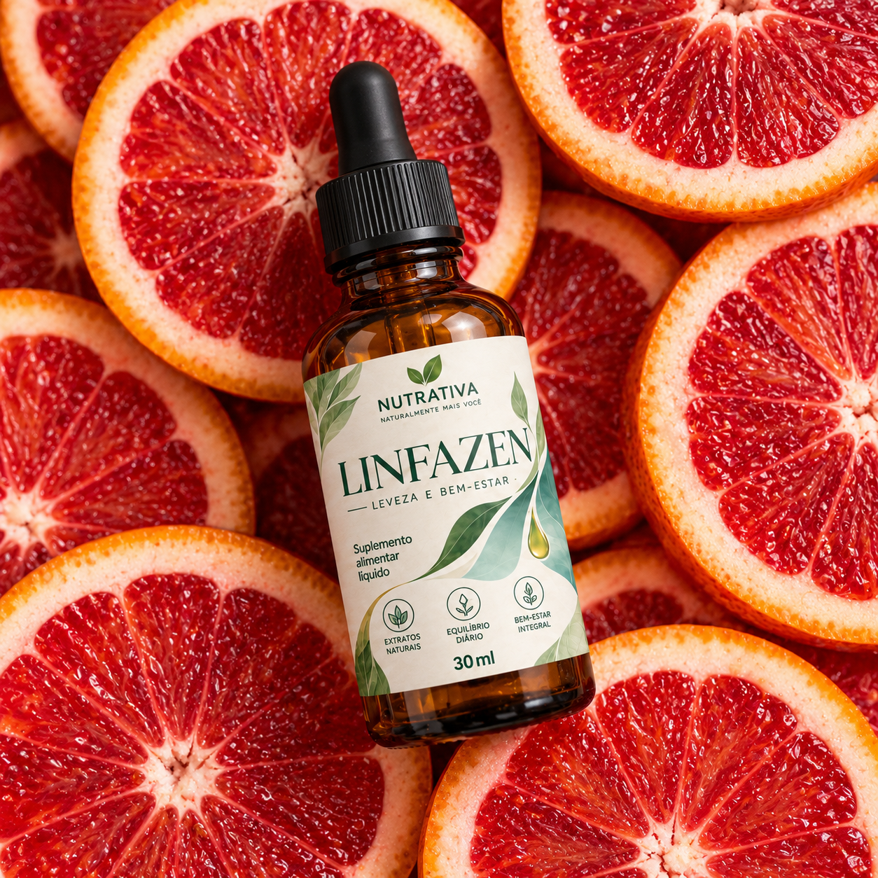 Linfazen com laranja Moro